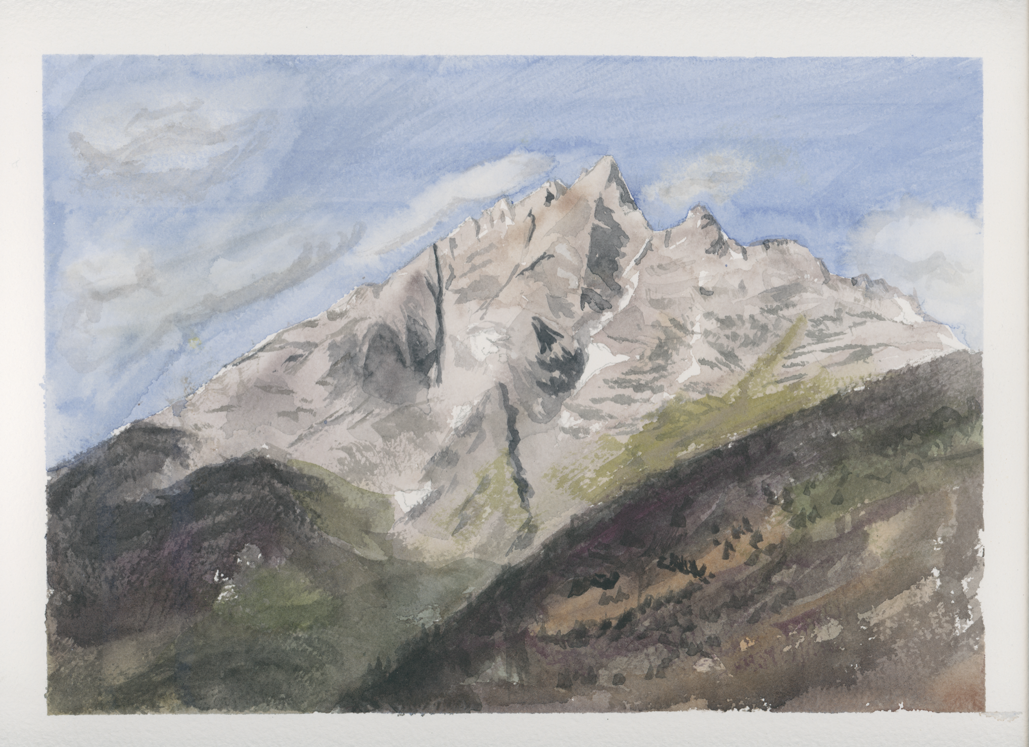 Tetons from Jenny Lake